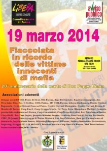 fiaccolata libera parma