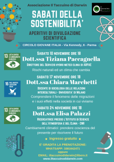 Locandina Sabati della Sostenibilità